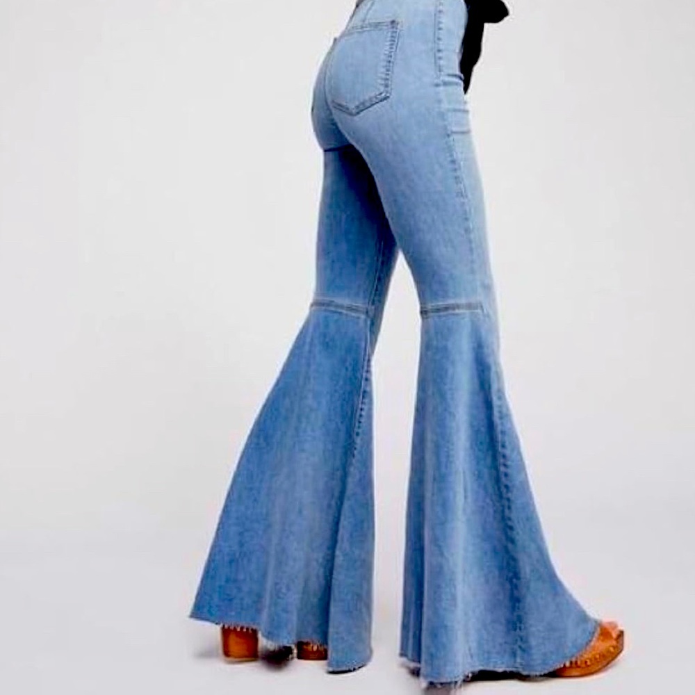 Free People | Just Float On Flare Jeans High-Rise